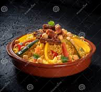 Couscous aux légumes marocain
