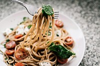 Spaghettis aux tomates cerises